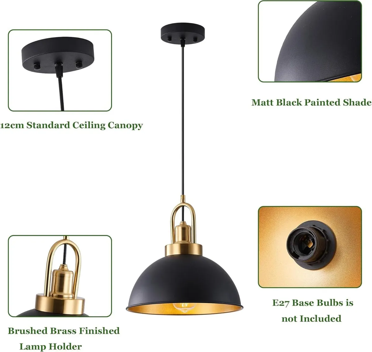 Pendant Ceiling Lights with Finish Kitchen Island - Image 4