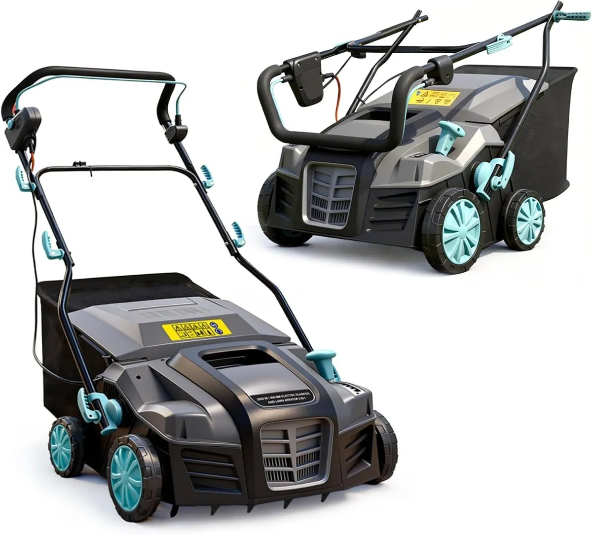 2000W Electric Lawn Scarifier and Aerator - Image 1