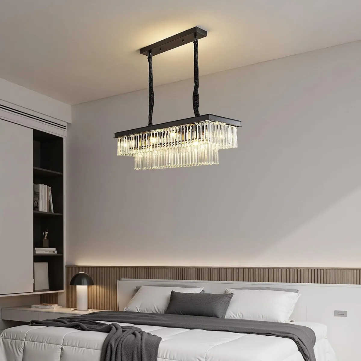 Modern Crystal Chandelier Lighting 8 Lights - Image 2