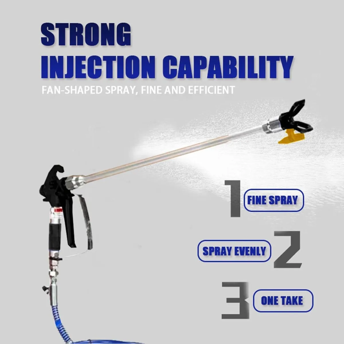 High Pressure Airless Paint Sprayer Machine Blue - Image 4