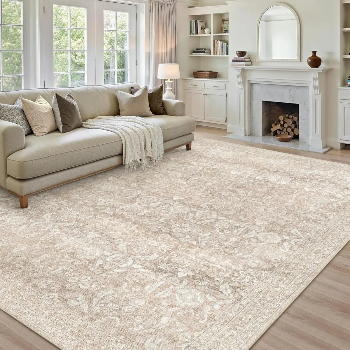Vintage Rugs Living Room Area Rug Large - Image 3