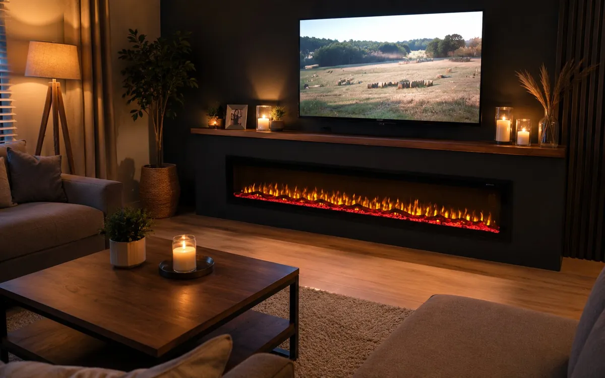 Electric Fireplaces.  FREE DELIVERY - Image 3