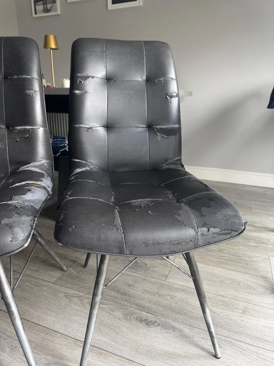 4 Dining chairs - Image 1