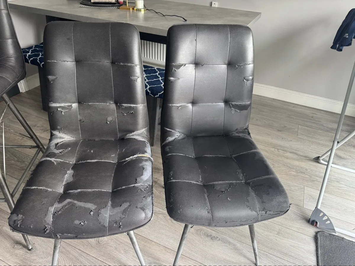 4 Dining chairs - Image 2