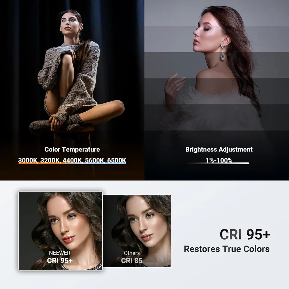 Basics 10.5" Streaming Key Lighting -6500K 15W - Image 3