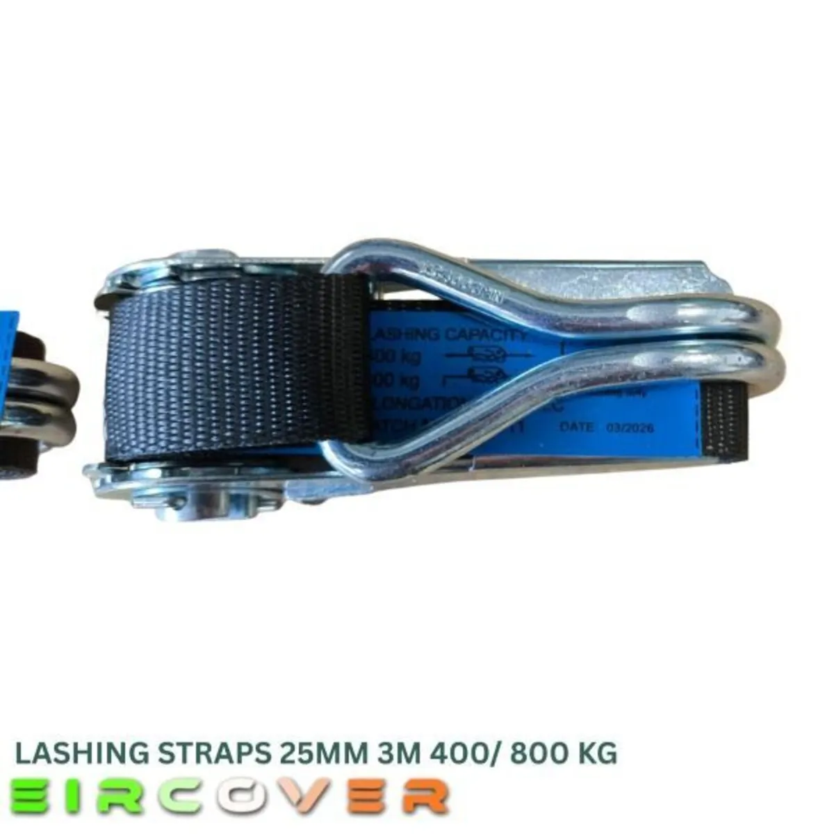 Lashing Ratchet Tie Down Straps - 25mm /3m /400kg - Image 4
