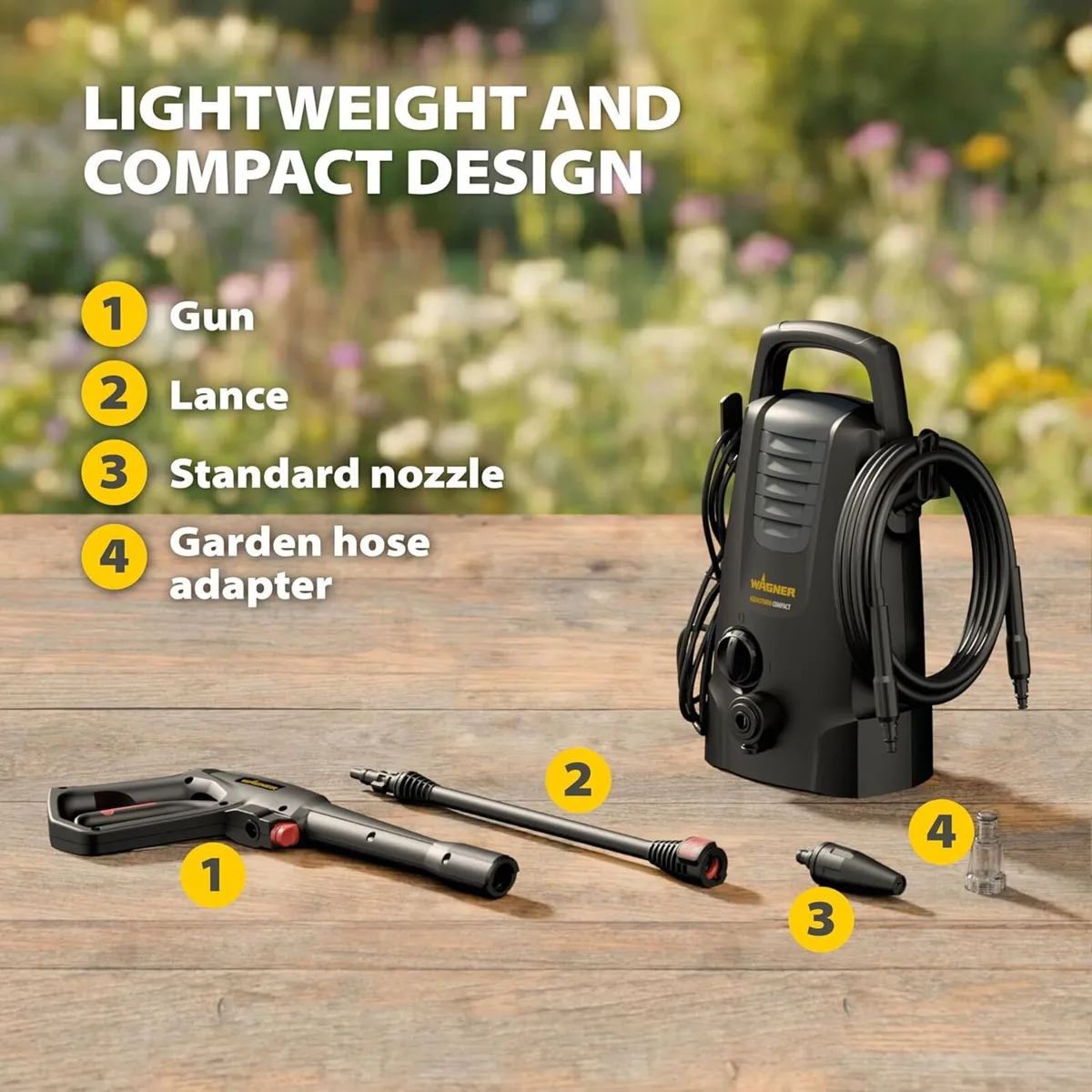 Aquastorm Compact Pressure Washer for Effortless - Image 2