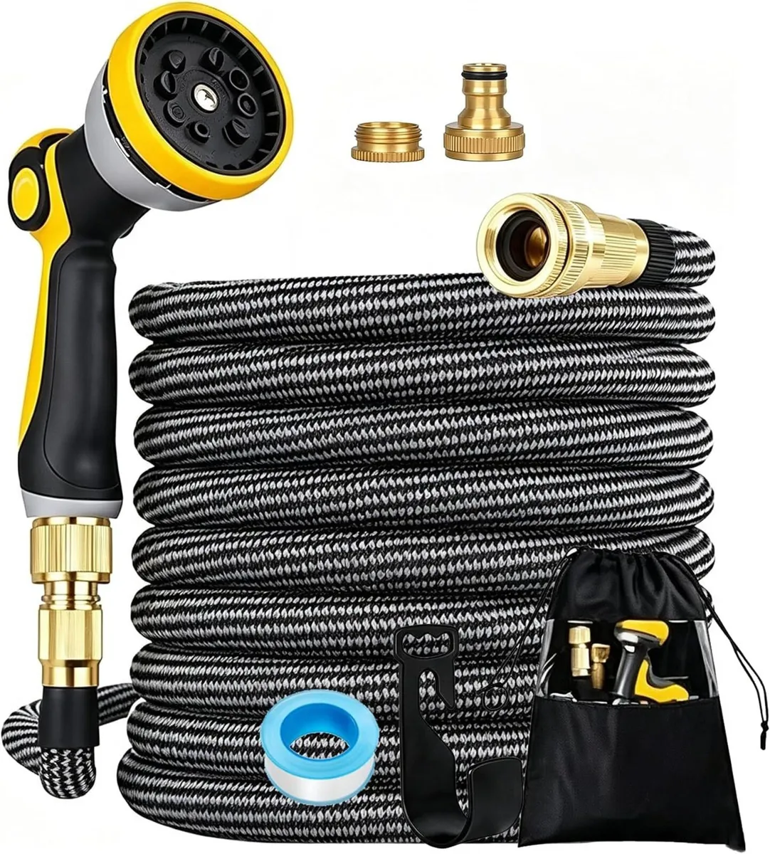 Expandable Garden Hose Leak-Proof Retractable - Image 1