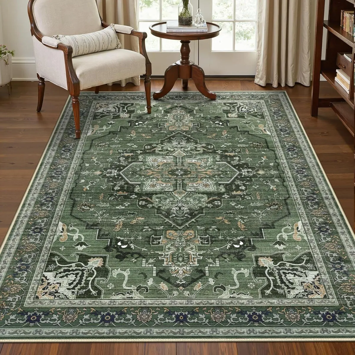 Rugs Living Room Washable Short Pilenon Slip - Image 1