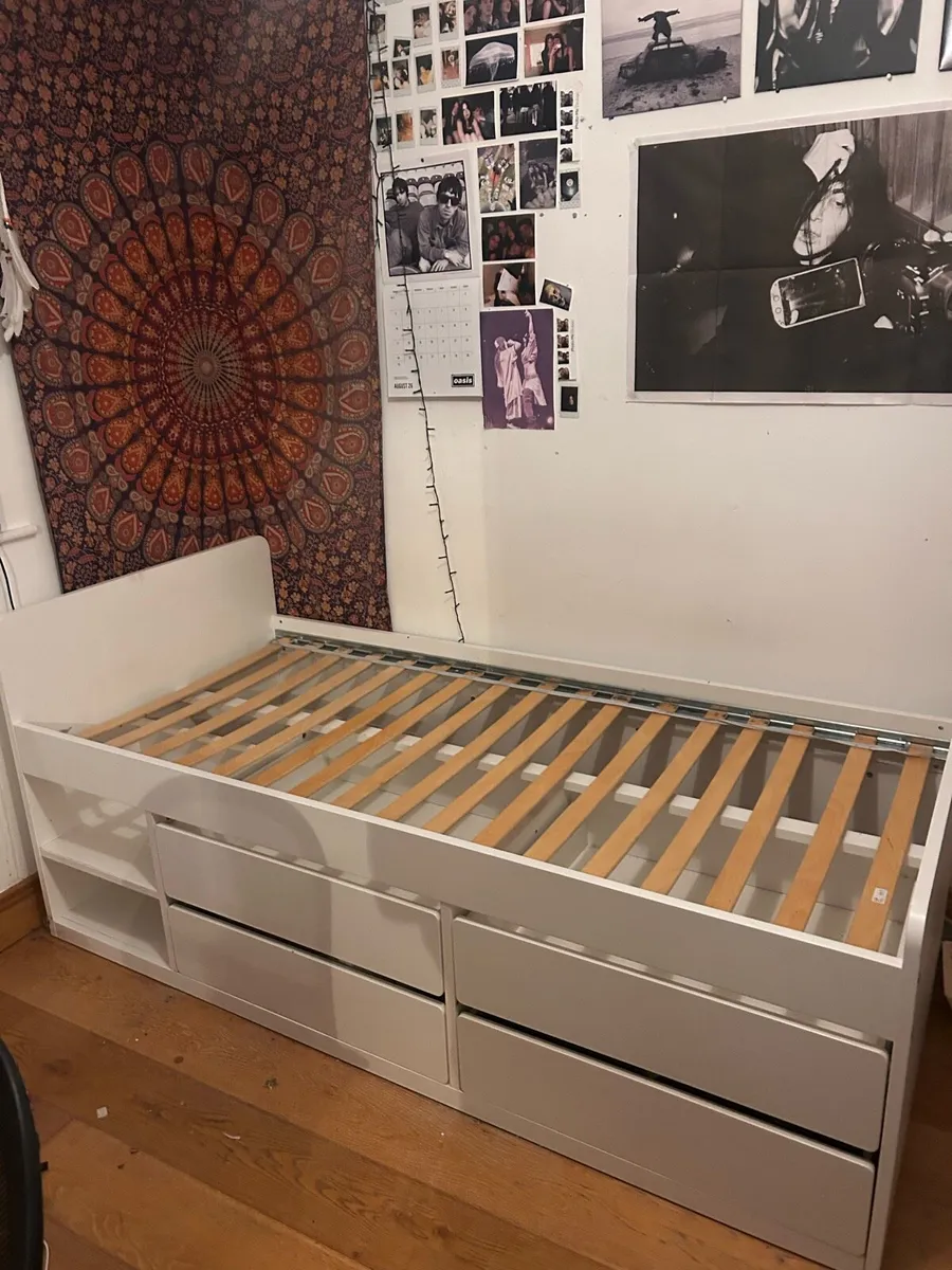 IKEA Single bed with storage - Image 4