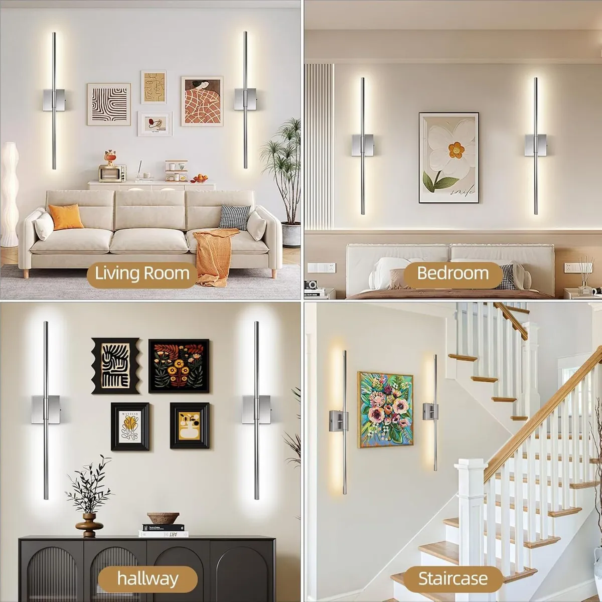 Wall Sconce Lights 10000mah Battery Operated (2 - Image 2