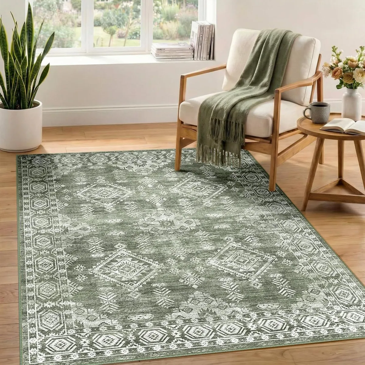 Area Rugs Living Room Washable Rug - Image 1