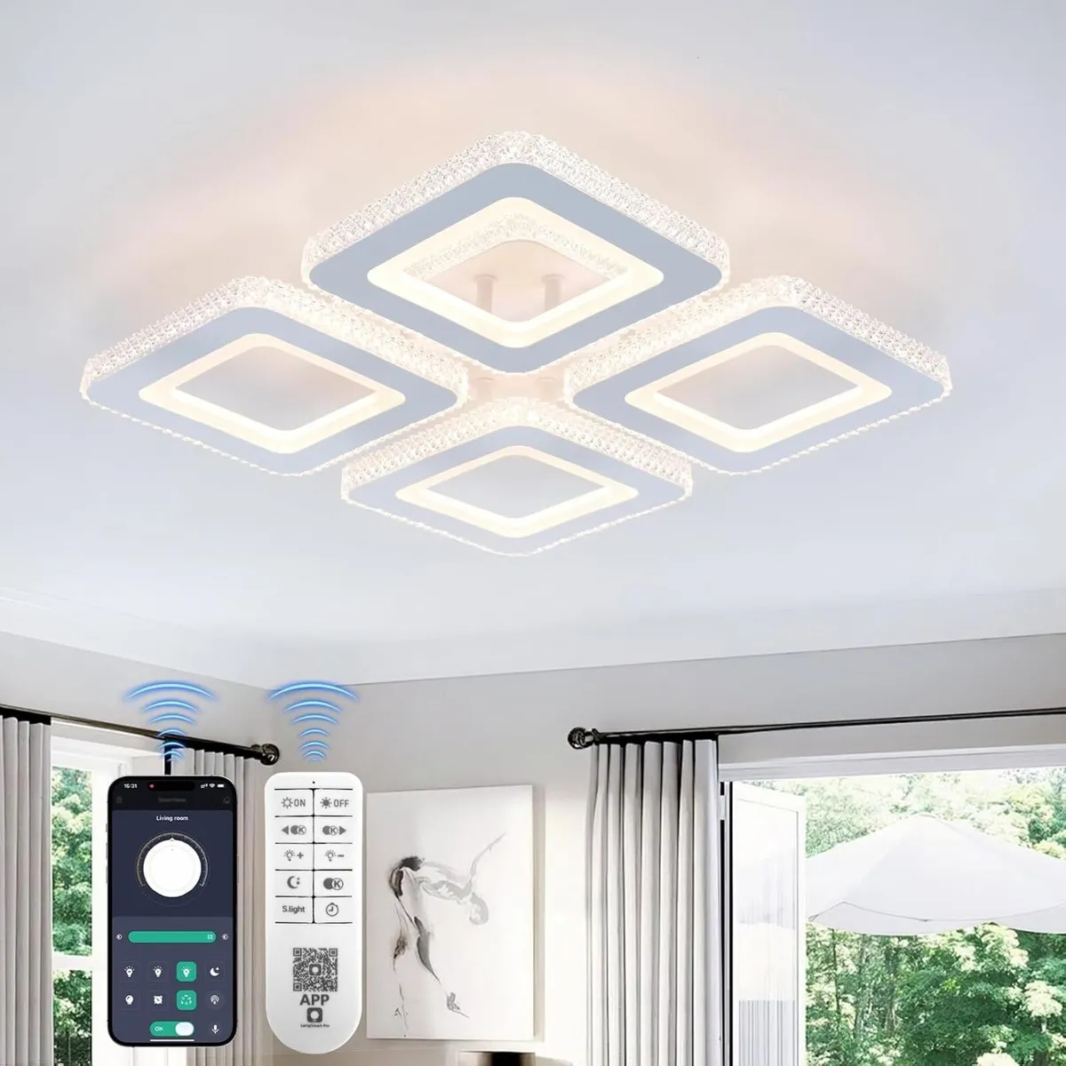 50W LED Ceiling Light 3606lm Dimmable Lights - Image 1