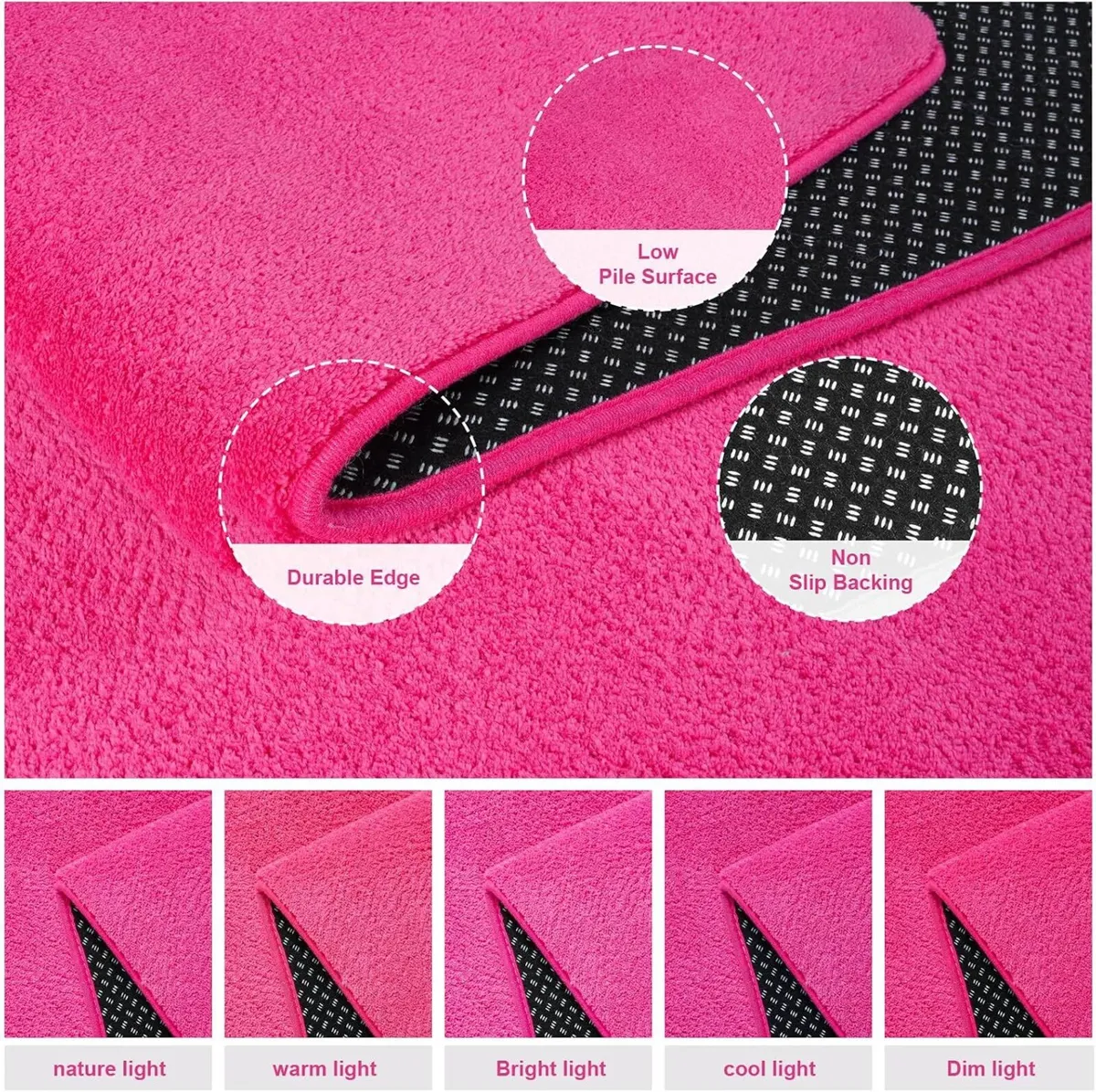 Soft Washable Rugs for Living Room Fluffy - Image 4