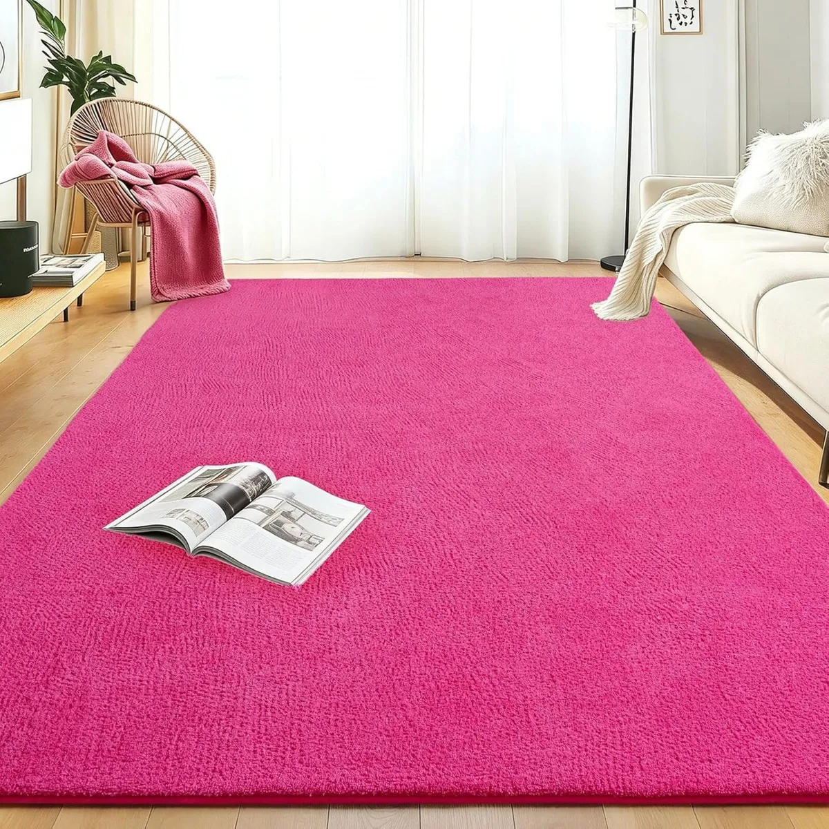 Soft Washable Rugs for Living Room Fluffy - Image 1