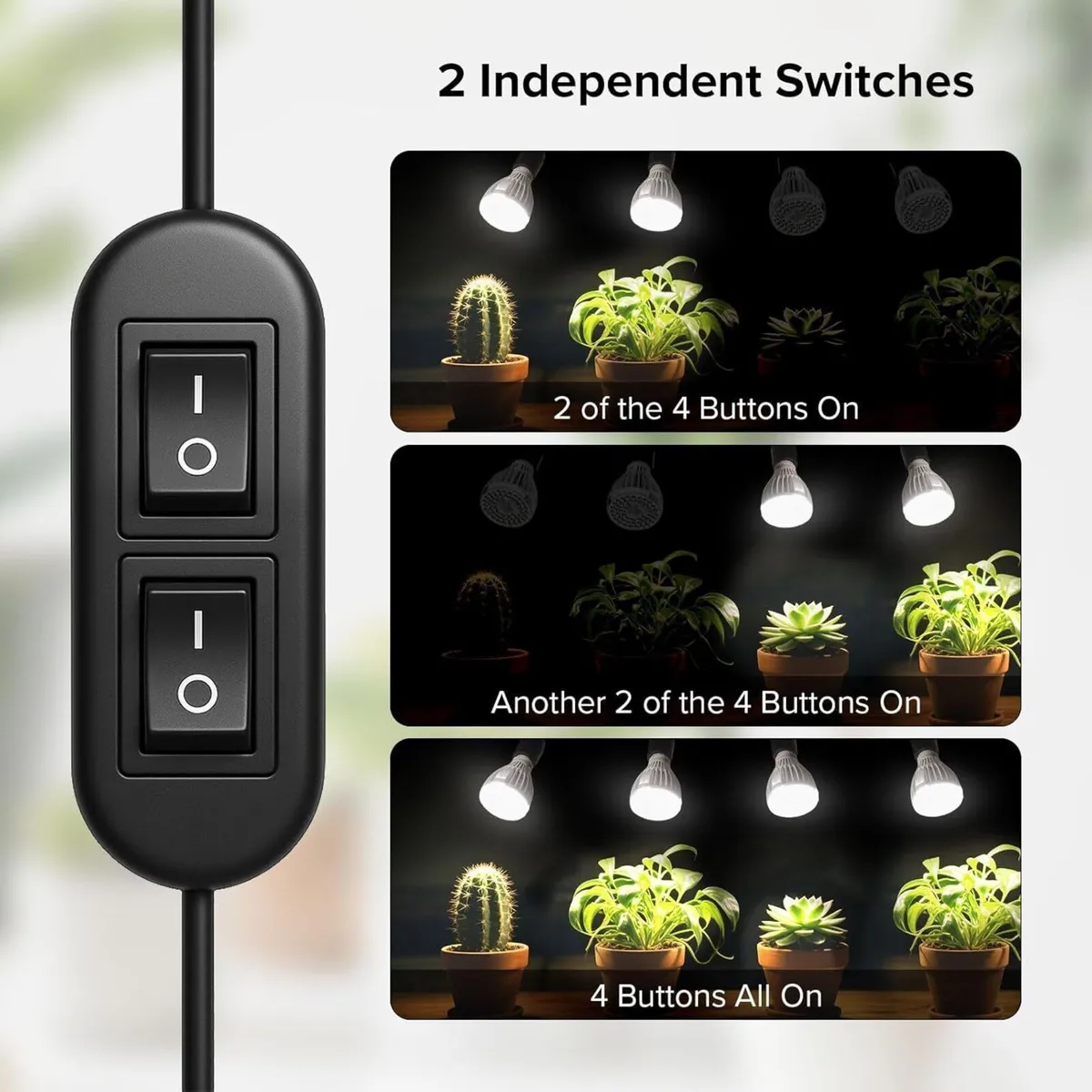 120W Grow Light for Plants Full Spectrum 4 - Image 4