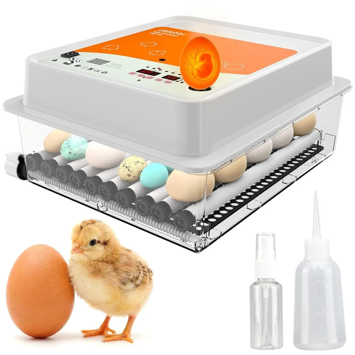 36 Egg Auto Turning Poultry Incubator - Image 1