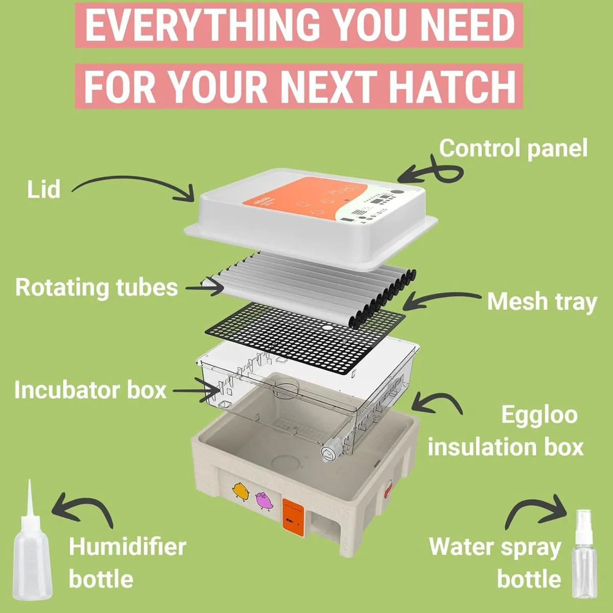 36 Egg Auto Turning Poultry Incubator - Image 4