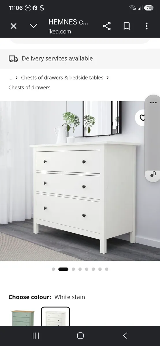 Ikea Chest of Drawers - Image 2