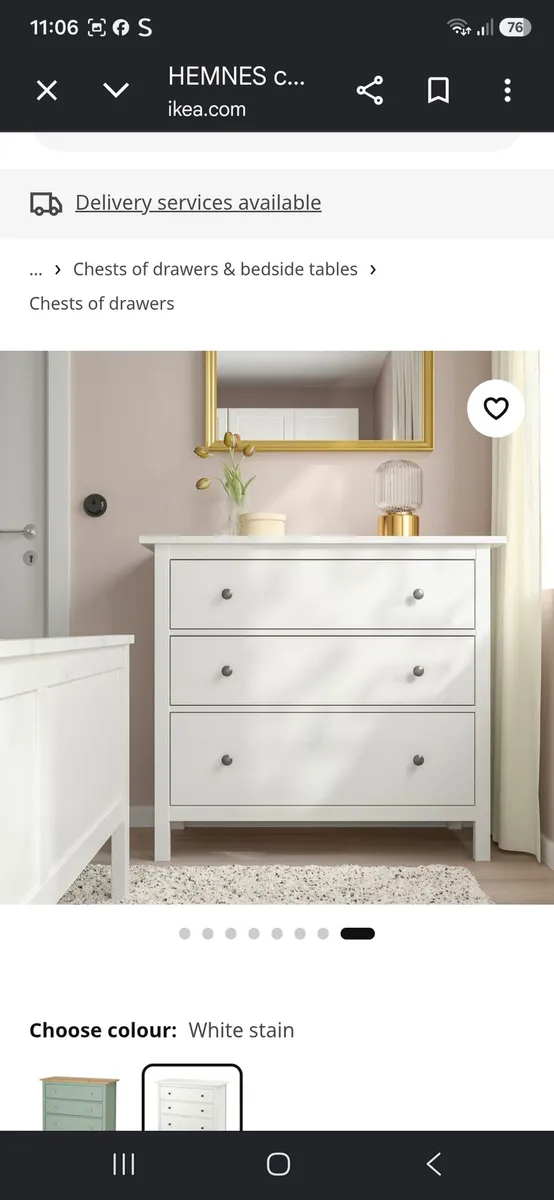 Ikea Chest of Drawers - Image 3