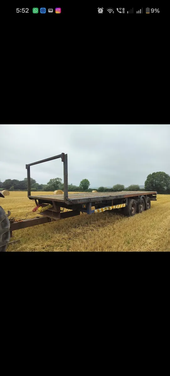 Bale trailer 32ft - Image 4
