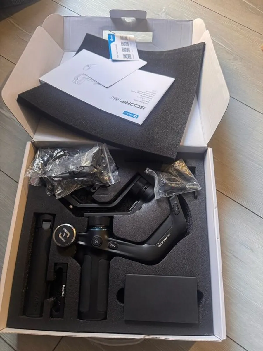 FeiyuTech Scorp Mini Gimbal Like New Boxed - Image 4
