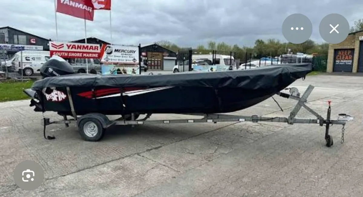 Redfin 5000 Boat- Yamaha 40HP- Indespension Trail - Image 1
