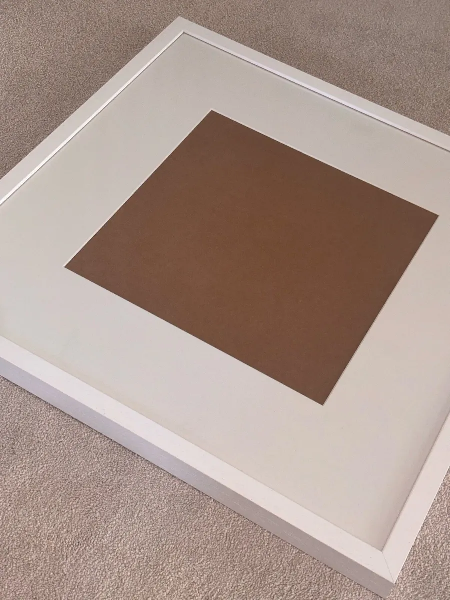 Large white real-wood frame - Image 2