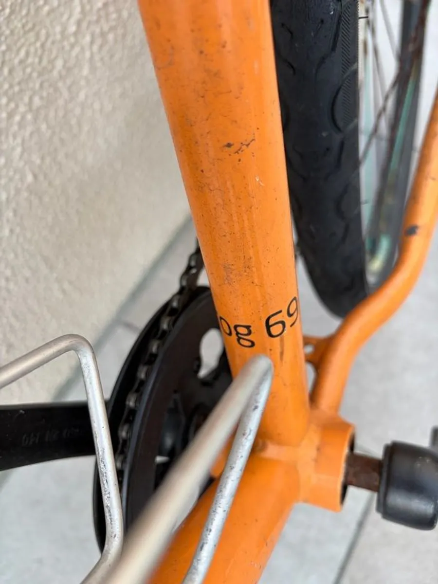 Orange Frog 69 Bike - Image 4