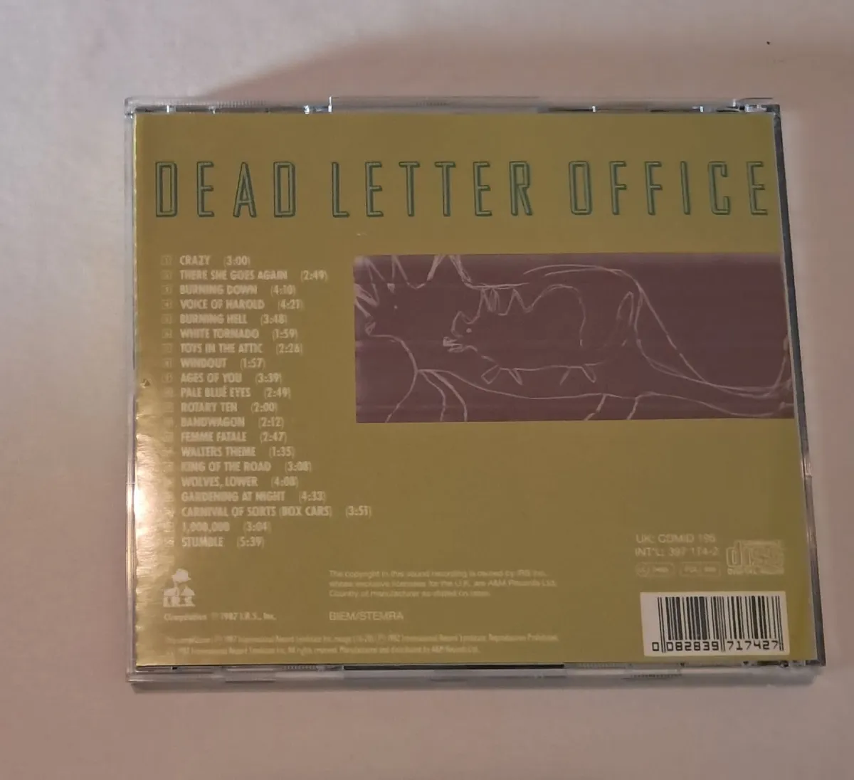 Dead Letter Office by R.E.M CD - Image 3
