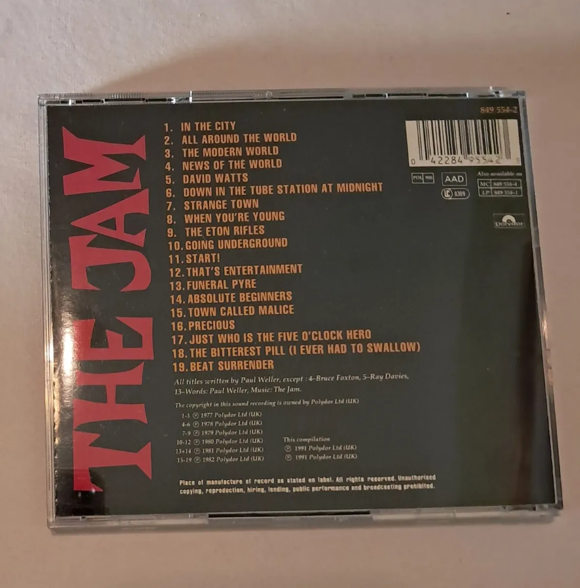 Greatest Hits by The Jam CD - Image 4