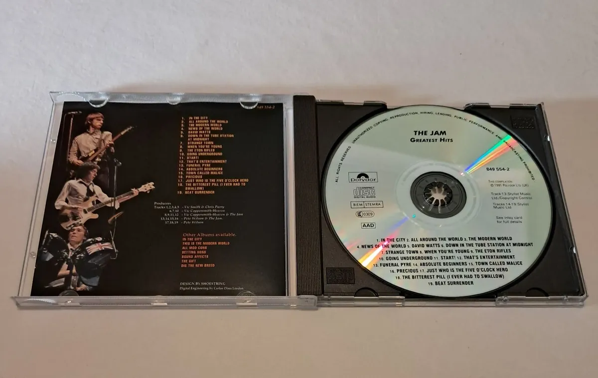 Greatest Hits by The Jam CD - Image 3