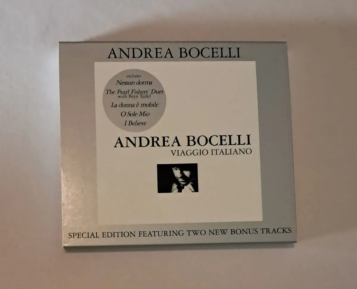Andrea Bocelli Viaggio Italiano Special Edition CD - Image 1