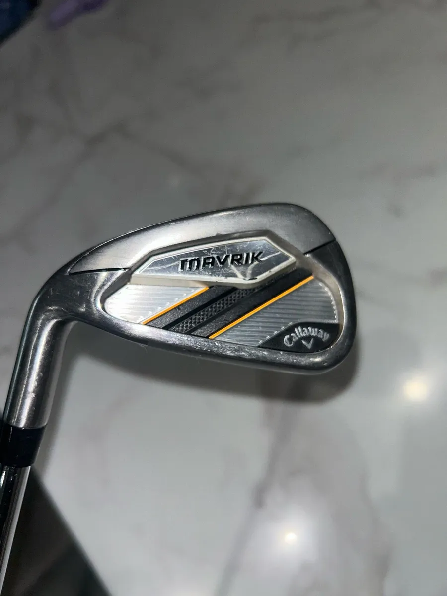 Left Handed Callaway Mavrik Irons - Image 3