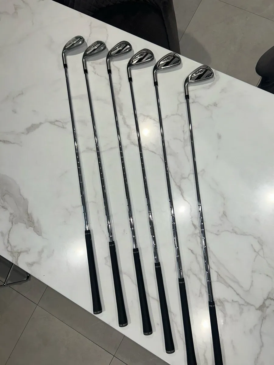 Left Handed Callaway Mavrik Irons - Image 1