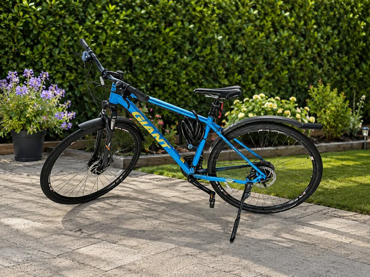 Giant Hybrid Bike - Disc Brakes - Mudguards - Image 1