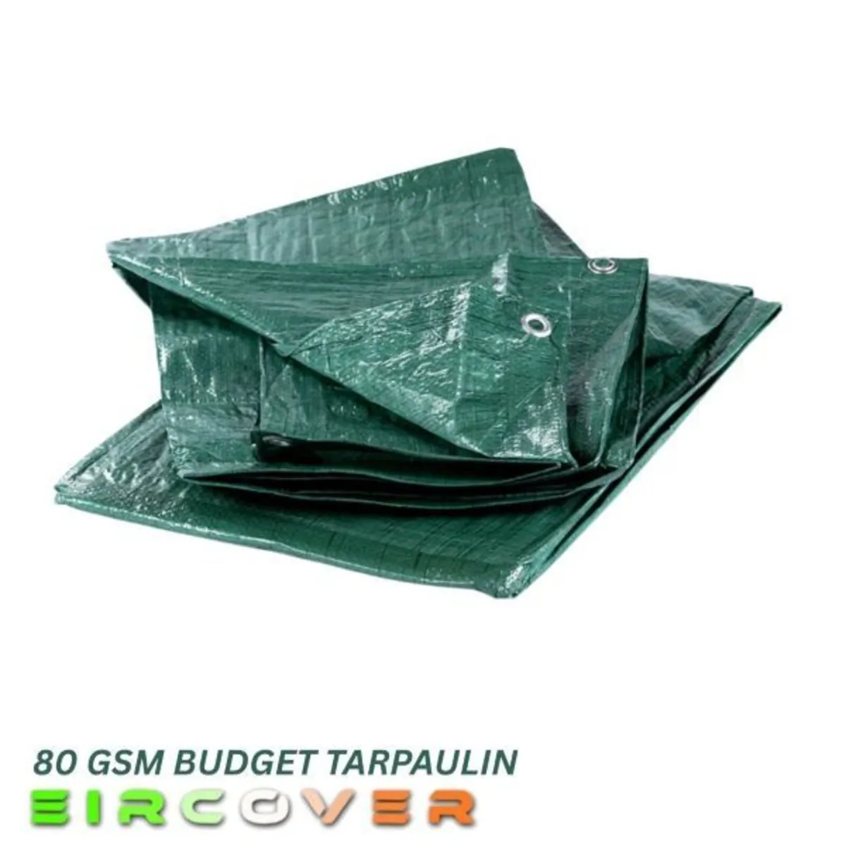 Budget Tarpaulin 12m x 20m (39'4'' -65'6'') 80 gsm - Image 2