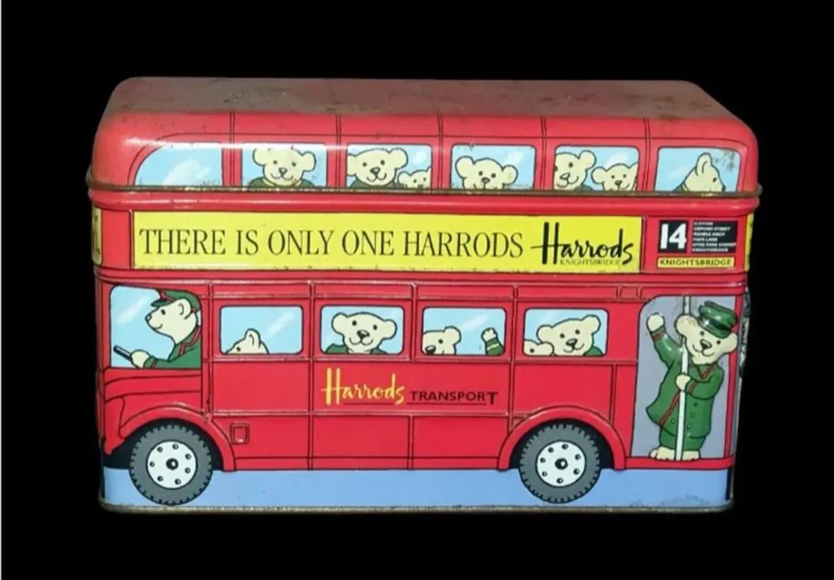 Vintage Harrods Double Decker Bus Collectible - Image 3