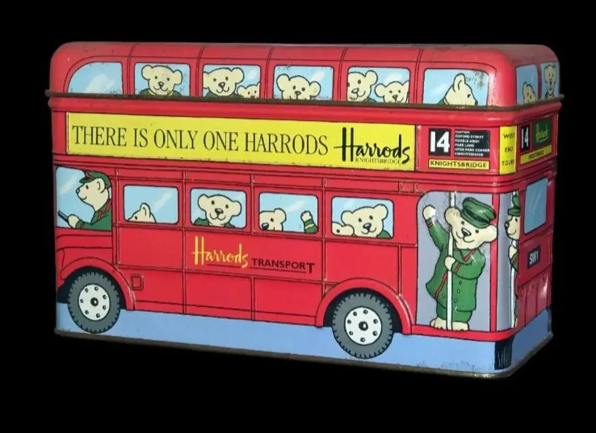Vintage Harrods Double Decker Bus Collectible - Image 4