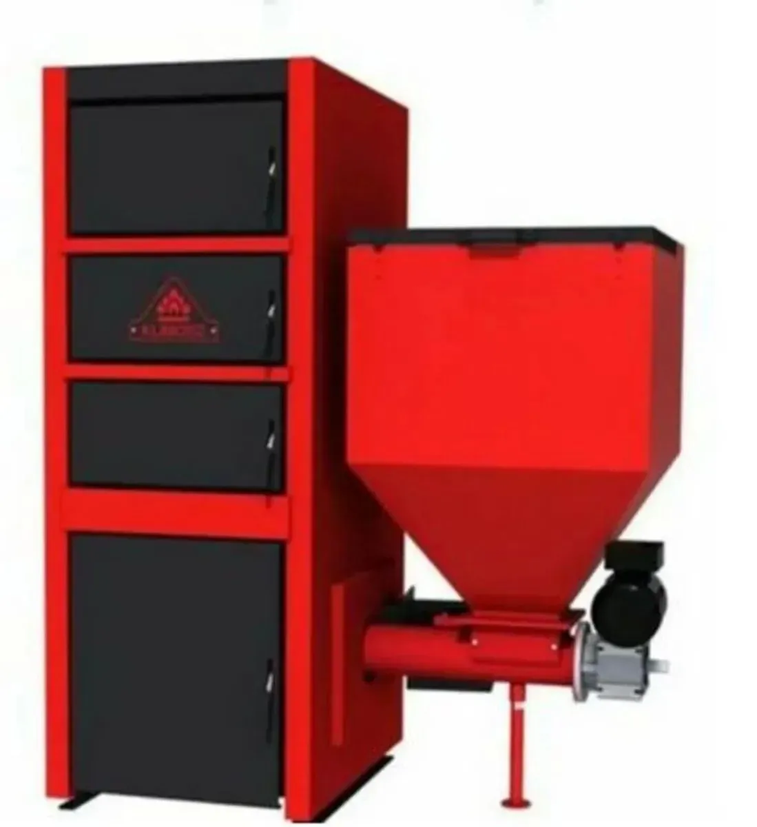 Boiler Cast iron stove for eco-pea coal, pellets