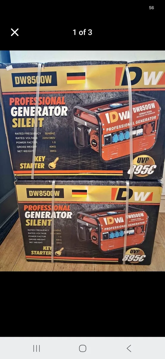 8.5kva petrol generators - Image 1