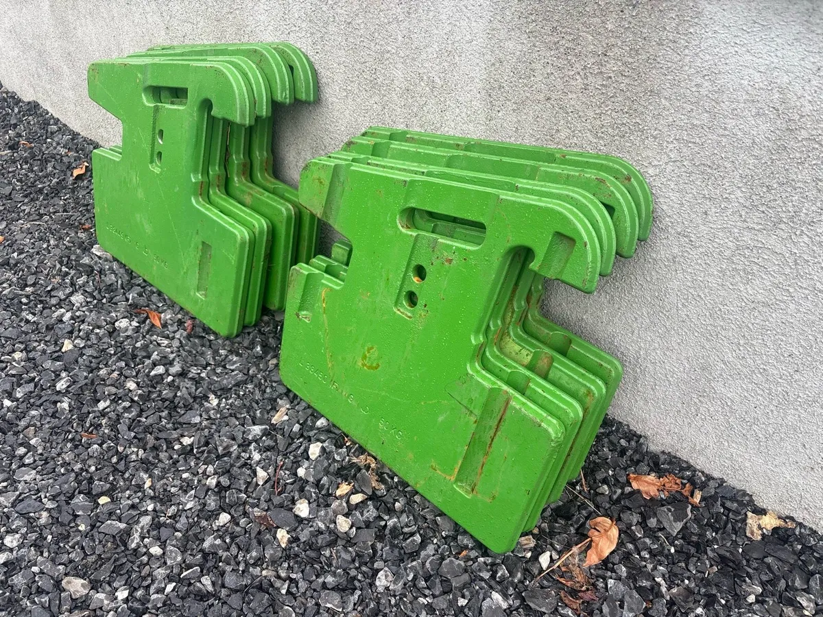 John Deere 50kg Weights - Image 3