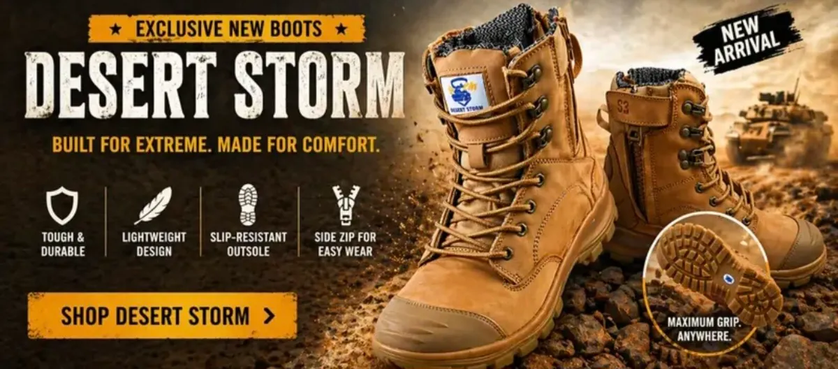 Desert Storm S3 heavy duty zip all sizes - Image 1