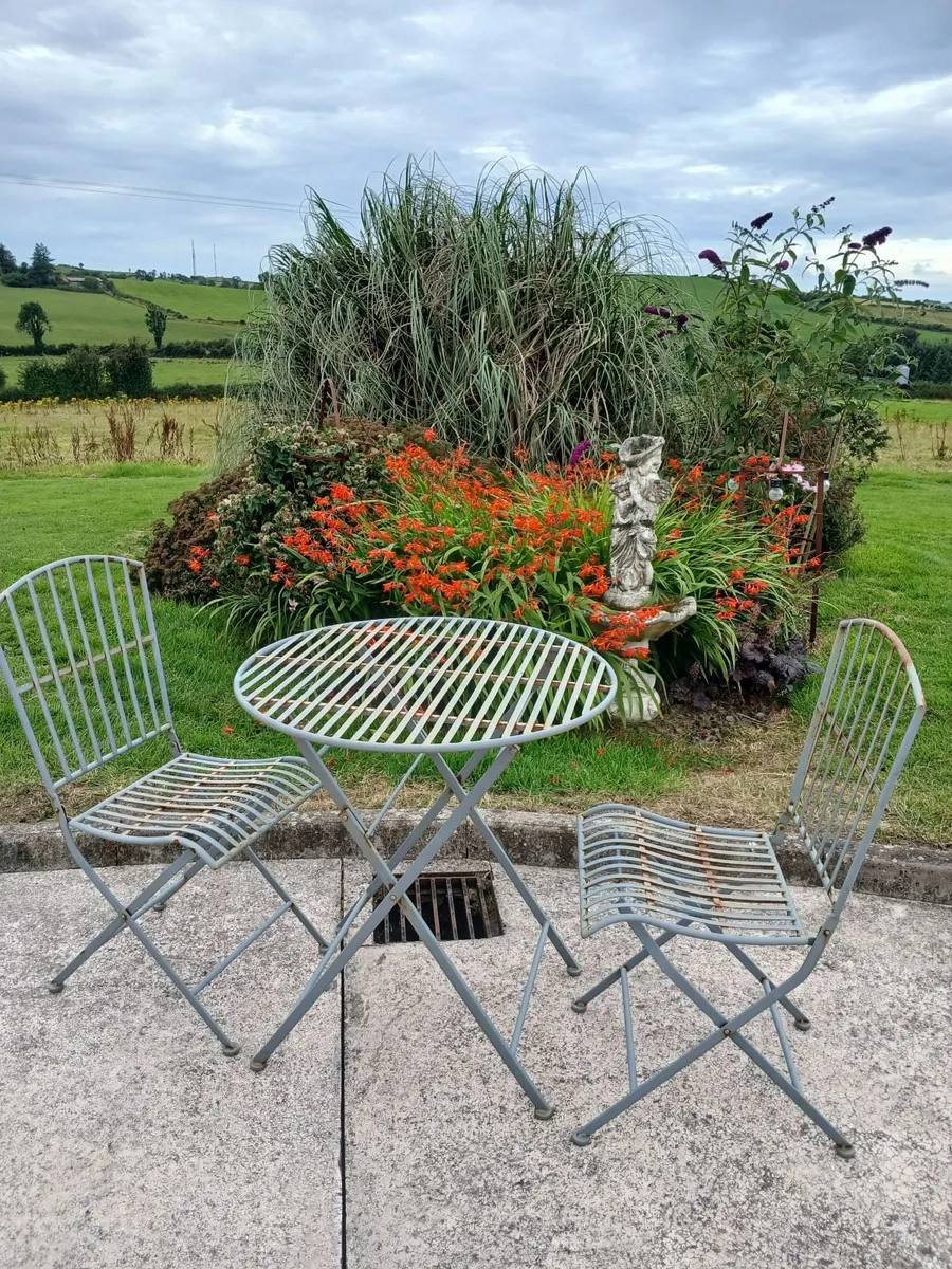 Garden Bistro set - Image 1