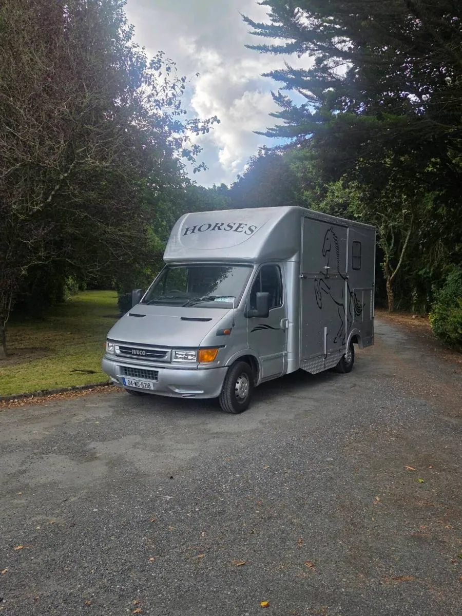 3.5 iveco 2 horse van - Image 3