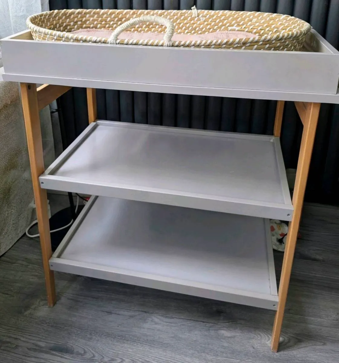 Baby Changing Unit With Basket - Image 2