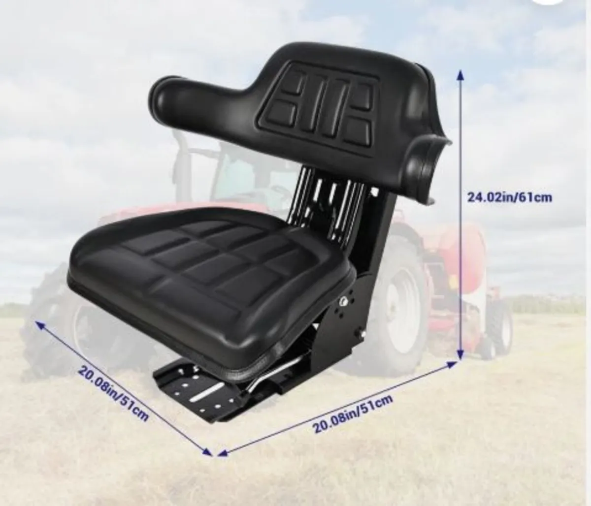 machine  seat,  adjustable - Image 4