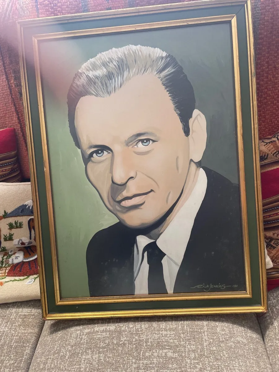 TWO PAINTINGS OF FRANK SINATRA - Image 2