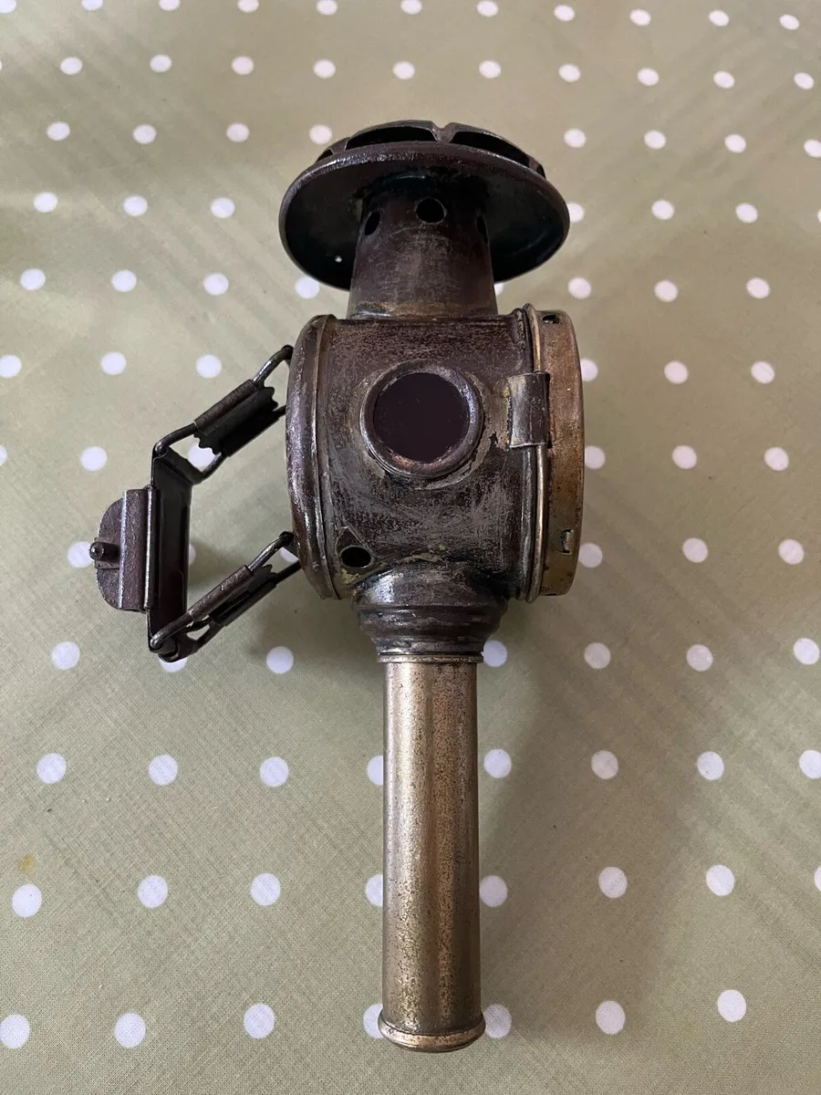 Antique Bicycle Candle Lamp - Image 2