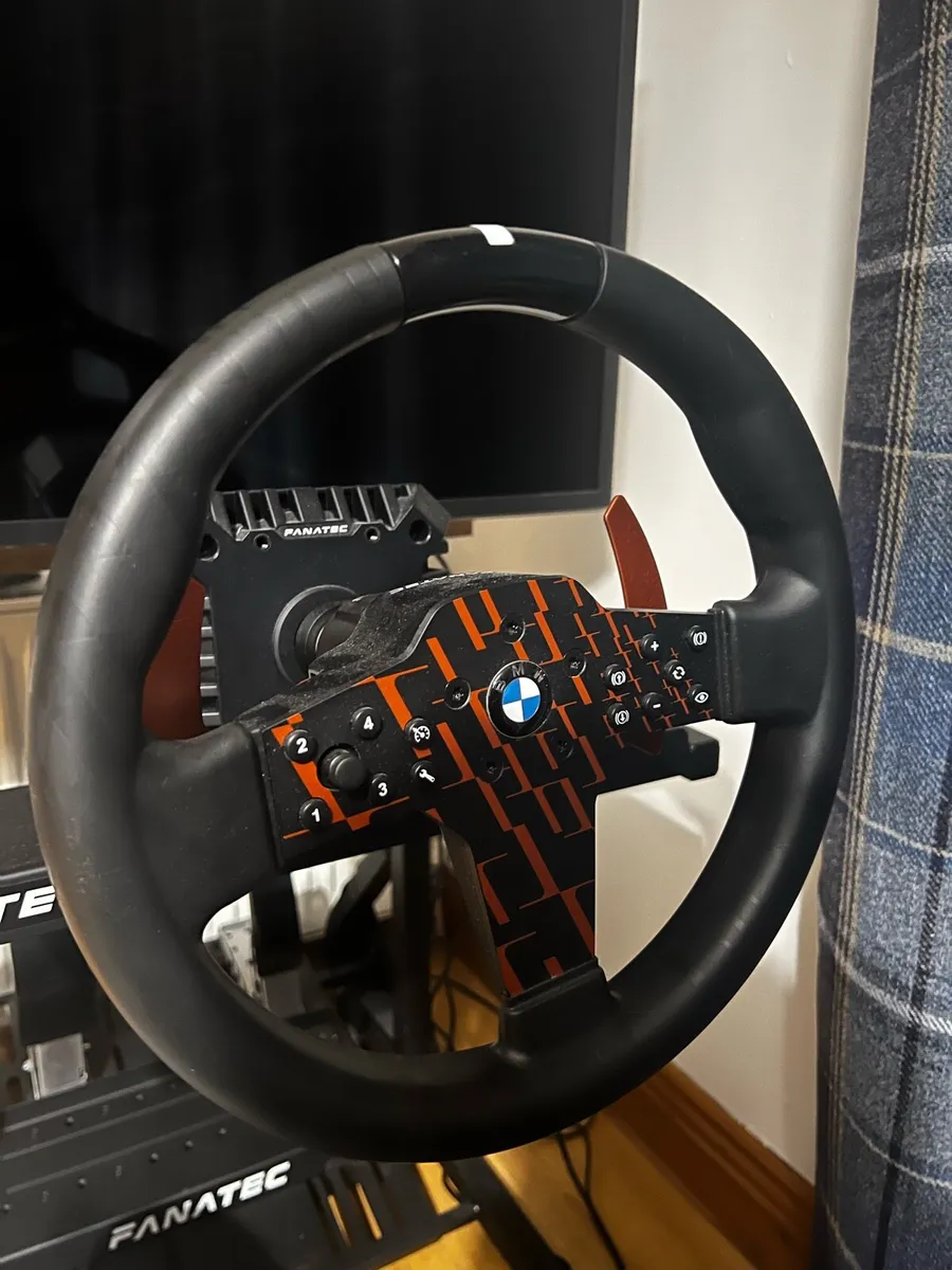 Racing sim setup fanatec direct drive wheel - Image 2
